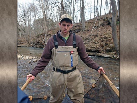 APSU graduate student Zac Wolf.