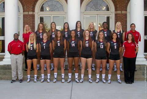 2014 Austin Peay State University's volleyball team. (APSU Sports Information)