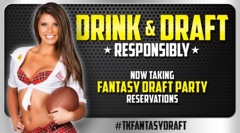 Hold your NFL Fantasy Draft party at Clarksville' s Tilted Kilt