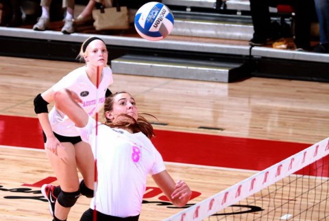 Senior Elizabeth Landon was received the OVC Academic Medal of Honor for the third time in her career. (APSU Sports Information)