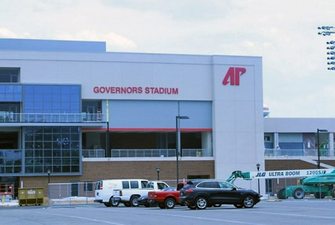 Austin Peay State University's new Governors Stadium is in its final stages of construction. (APSU Sports Information)