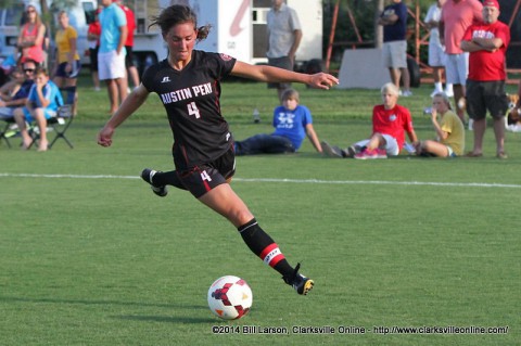 Austin Peay Women's Soccer.