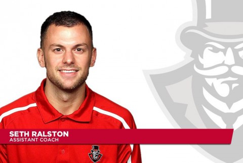 APSU assistant coach Seth Ralston.