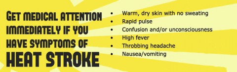 American Heart Association - Heat Stroke Symptoms