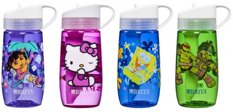 Dora the Explorer®, Hello Kitty®, SpongeBob Square Pants®, and Teenage Mutant Ninja Turtles® Water Bottles being recalled by BRITA. Dora the Explorer®, Hello Kitty®, SpongeBob Square Pants®, and Teenage Mutant Ninja Turtles® Water Bottles being recalled by BRITA.