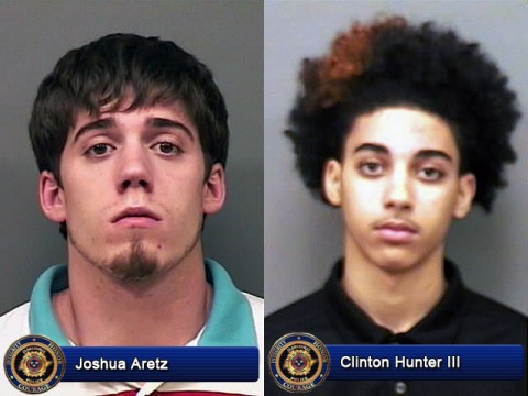 Joshua Aretz and Clinton Hunter III