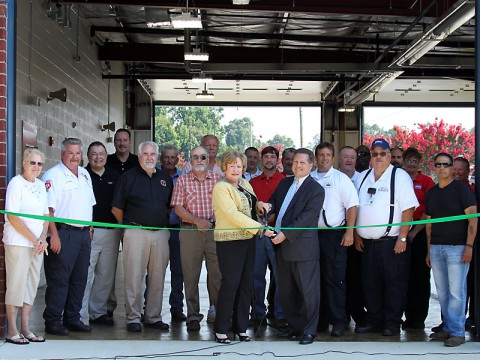 Ribbon Cutting Ceremony for EMS Station #23 Ribbon Cutting Ceremony for EMS Station #23