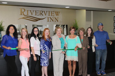 The Riverview Inn's Green Certification Ribbon Cutting