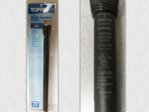 Top Fin Plastic Aquarium Heaters recalled by PetSmart. Top Fin Plastic Aquarium Heaters recalled by PetSmart.