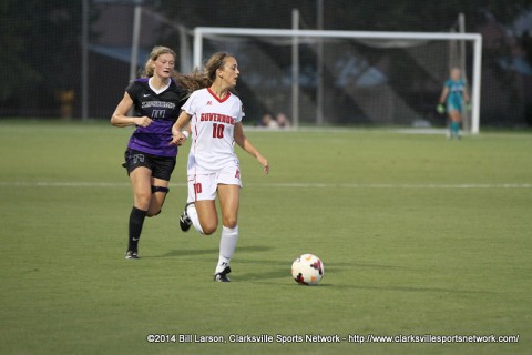 Austin Peay Soccer falls to SEC foe Ole Miss 2-0.