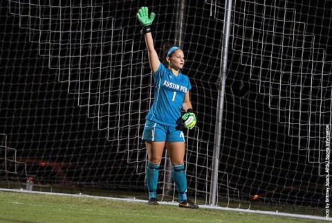 Austin Peay's Nikki Filippone has outstanding game against Morehead State Eagles. (APSU Sports Information)