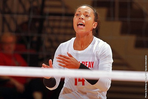 Austin Peay Volleyball's Jada Stotts has 24 kills in win over Southeast Missouri. (APSU Sports Information)