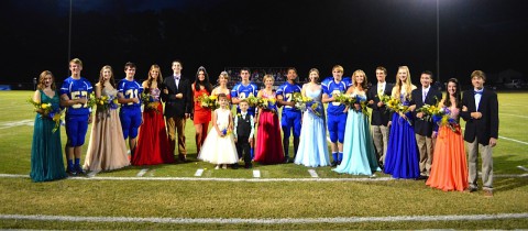 The 2014 Clarksville Academy Homecoming Court