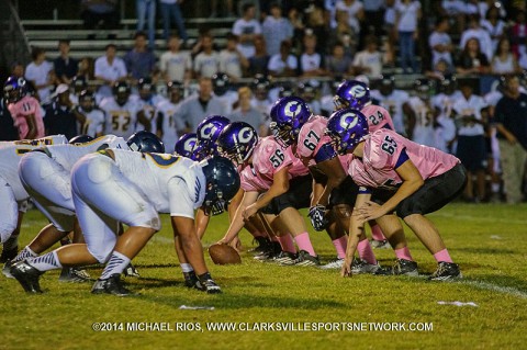 Clarksville High wildcats tamed Northeast Eagles 17-12.