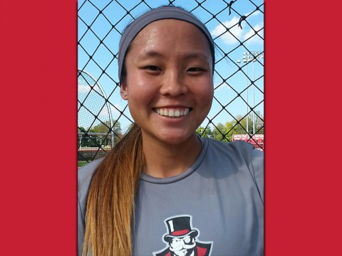 Austin Peay Softball's Erica Inagaki.