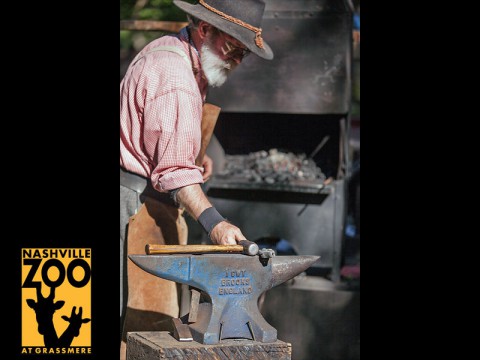 Harvest Days Blacksmith. (Amiee Stubbs)