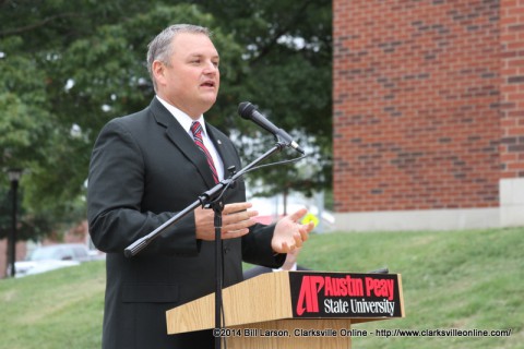 Derek van der Merwe, the Director of Athletics at Austin Peay State University