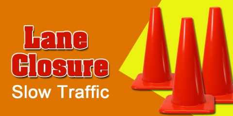 Traffic detour, Talley Drive and Richardson Street