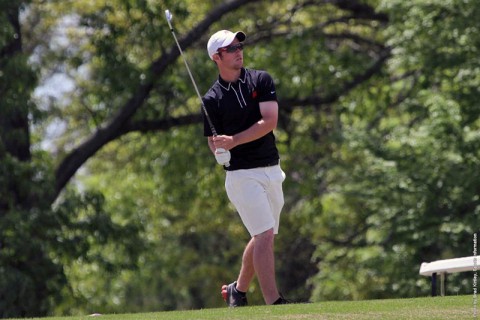 Austin Peay Mens Golf' Chris Baker shot a 1-under 71 to lead the Govs, Tuesday. (APSU Sports Information)