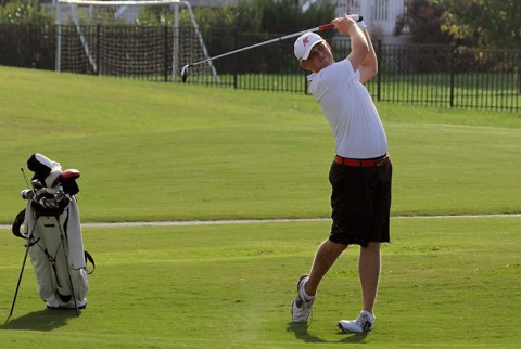 Austin Peay's Austin Kramer is in fourth place after two rounds of GolfWeek Conference Challenge. (APSU Sports Information)