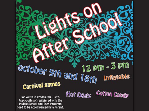 Fort Campbell MWR's Lights on After School event.