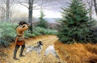 A Good Day’s Hunt – by David Wright. (www.davidwrightart.com)