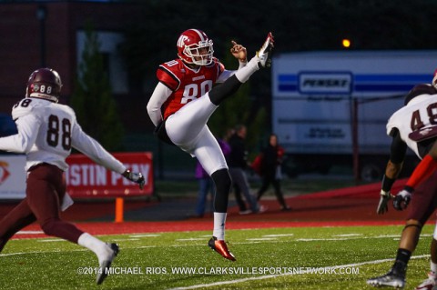 APSU punter Ben Campbell.