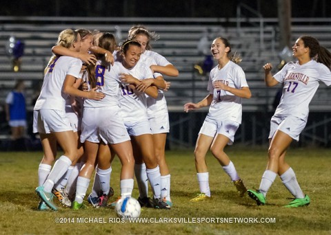 Clarksville High Soccer gets 2-1 win over Franklin High.