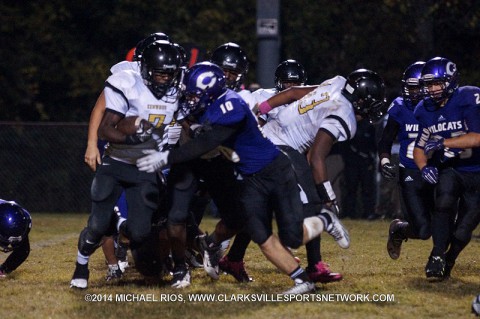 Kenwood High Football beat Clarksville High 20-17 Friday night.