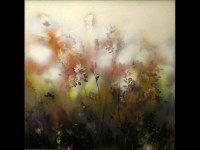 Richard Hogan Early Fog in Dottie’s Garden