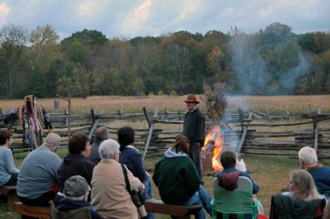 Snap Apple Night at The Homeplace. (Staff photo)