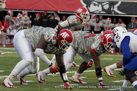 Austin Peay comes up short against Tennessee State during APSU Homecoming.