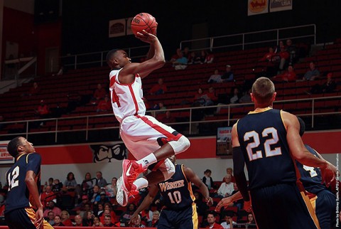 Austin Peay Men's Basketball defensive effort picks up in second half to propel Govs to 79-58 victory over Brown. (APSU Sports Information)