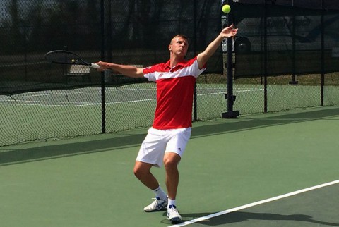 Austin Peay Tennis' Aleksas Tverijonas earns OVC Scholar-Athlete Award. (APSU Sports Information)