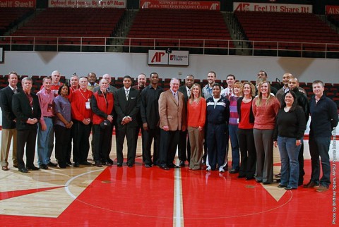 The first Basketball Reunion last February. (APSU Sports Information)