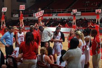 Austin Peay Women’s Basketball falls at Evansville 72-68. (APSU Sports Information)