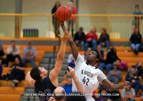 Kenwood Boy's Basketball beats Community 70-37. (Michael Rios - Clarksville Sports Network)