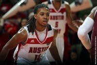 Austin Peay guard Jeremy Purvis hits late 3 to hold off Troy. (APSU Sports Information)