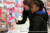 Young Jasmine shops with her Realtor