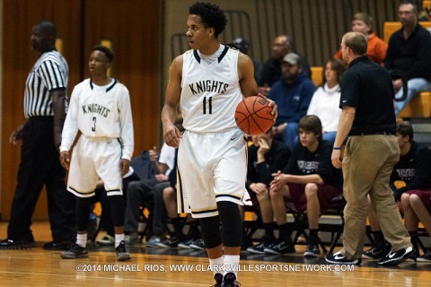 Kenwood Boy's Basketball beat Clarksville High 57-51 Friday night.