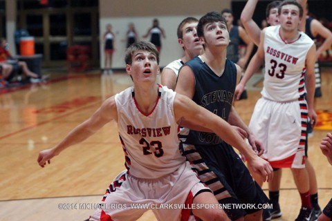 Rossview Boy's Basketball gets 44-39 win over Stewart County.