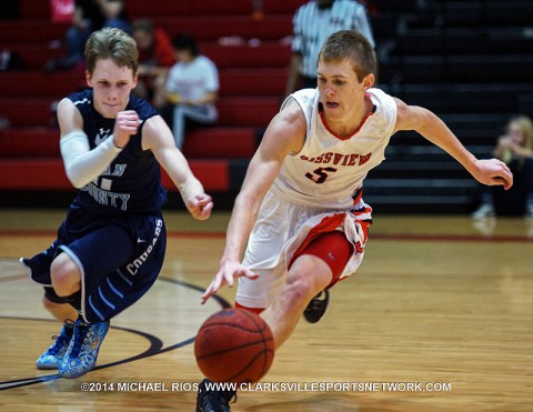 Rossview Boy's Basketball beats Logan County 57-56 Tuesday night.