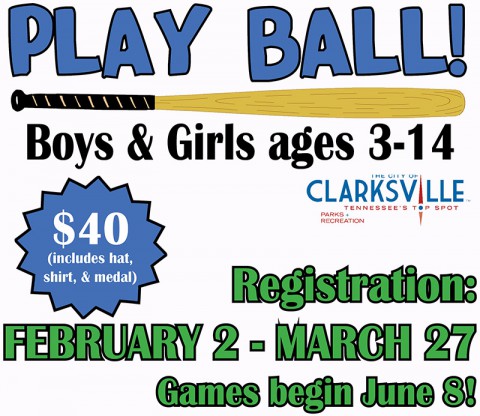 2015 Clarksville Park and Recreation Youth Leagues