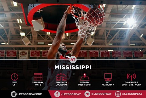 Austin Peay Men's Basketball travel to Ole Miss, Saturday. (APSU Sports Information)