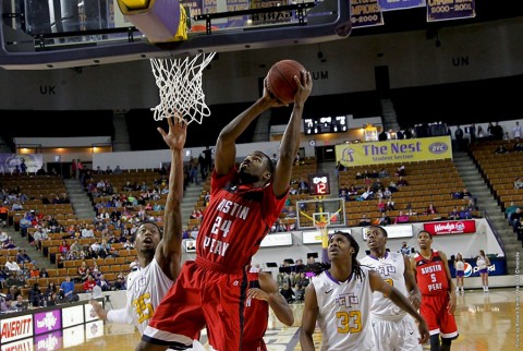 Austin Peay forward Ed Dyson was one of three Govs in double figures in the loss at Tennessee Tech. (APSU Sports Information) Austin Peay forward Ed Dyson was one of three Govs in double figures in the loss at Tennessee Tech. (APSU Sports Information)