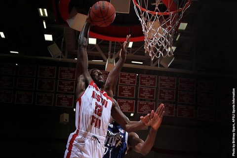 DeeDee Smith keyed Austin Peay's win against Eastern Illinois with defense. (APSU Sports Information)