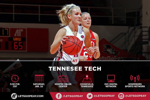 Austin Peay Women's Basketball travels to Tennessee Tech Golden Eagles, Saturday. (APSU Sports Network)