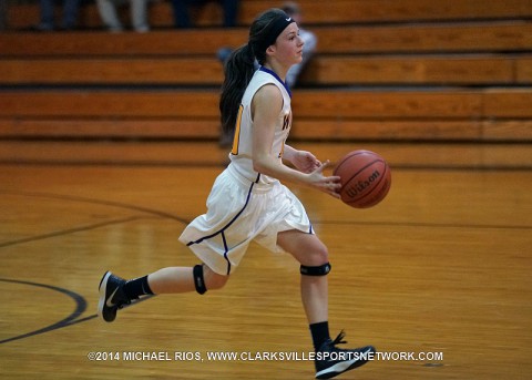 Clarksville High Girl's Basketball gets 66-43 win over Kenwood Friday night.