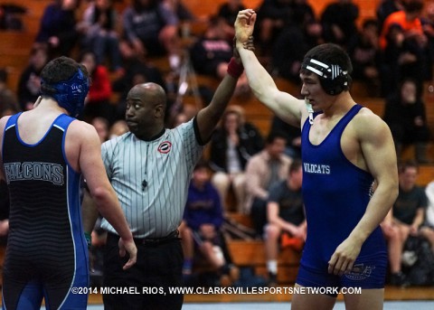 Clarksville High Wrestling drops two at triangular meet Wednesday night. Clarksville High Wrestling drops two at triangular meet Wednesday night.