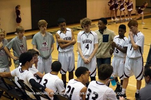 Dickson Middle School Boy's Basketball beat Rossview 38-35 Tuesday night.